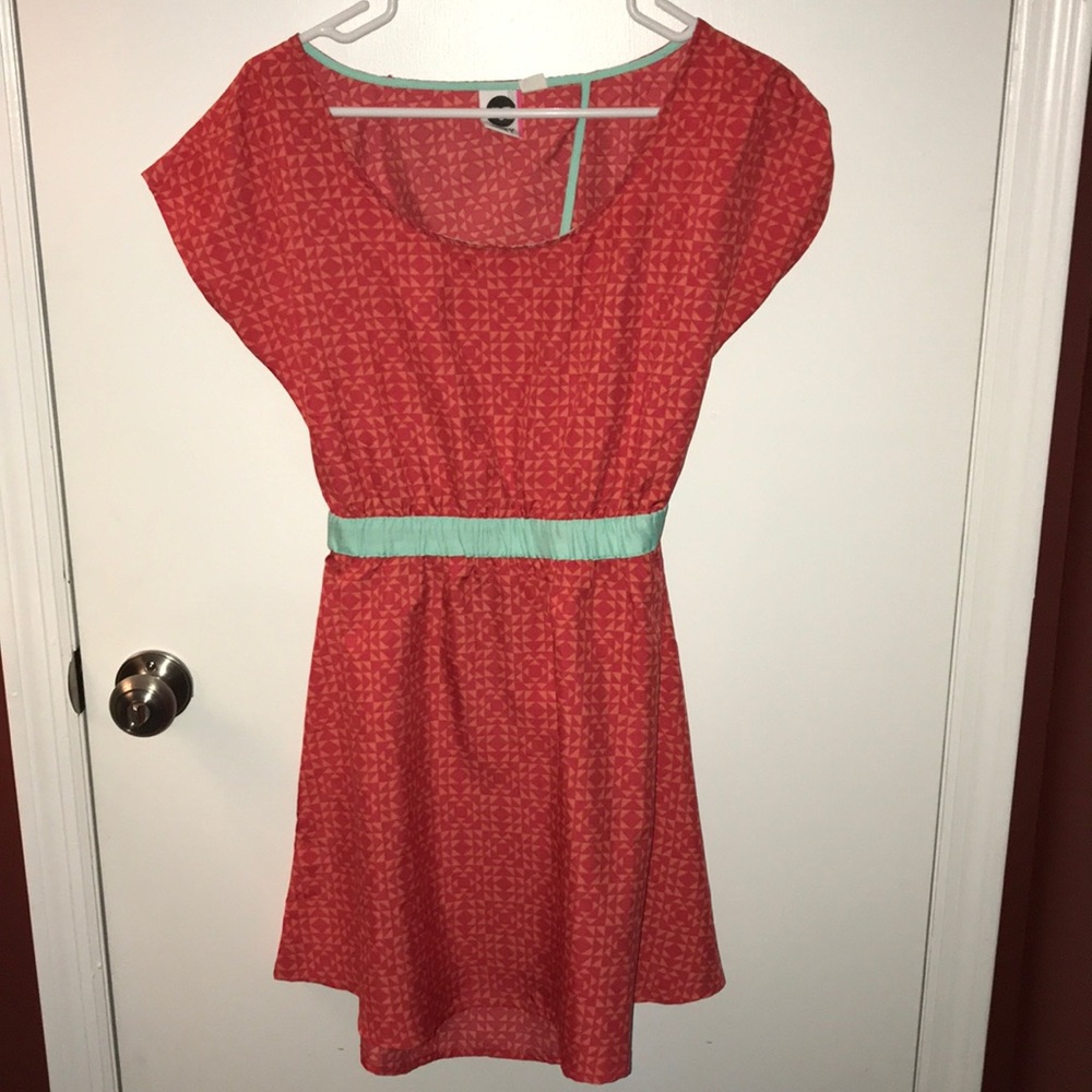 Roxy open back dress.